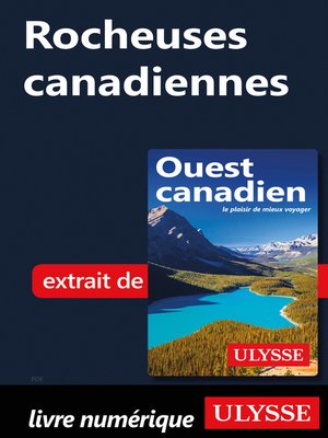 cover image of Rocheuses canadiennes